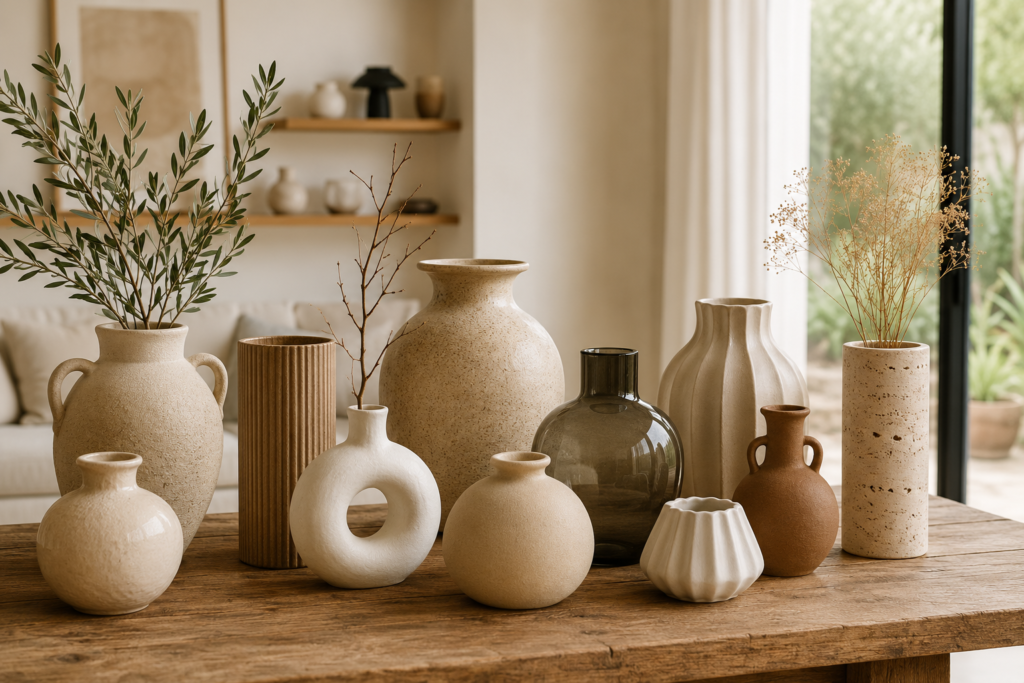 Les 20 plus beaux vases déco dans un intérieur naturel et élégant