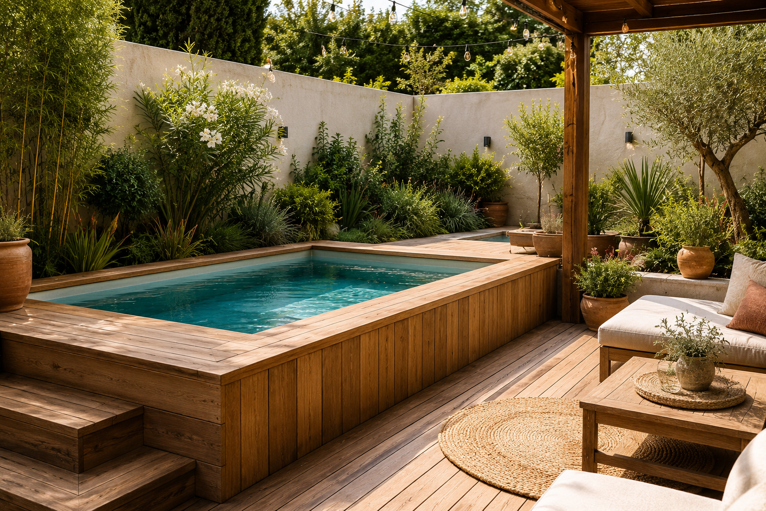 Petites piscines et petits bassins : 15 idées pour transformer un petit jardin