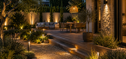 10 idées d&rsquo;éclairage extérieur pour un jardin chaleureux et élégant